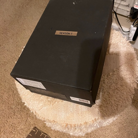 Yeezy season 7 tan canvas sock boot - Picture 4 of 5